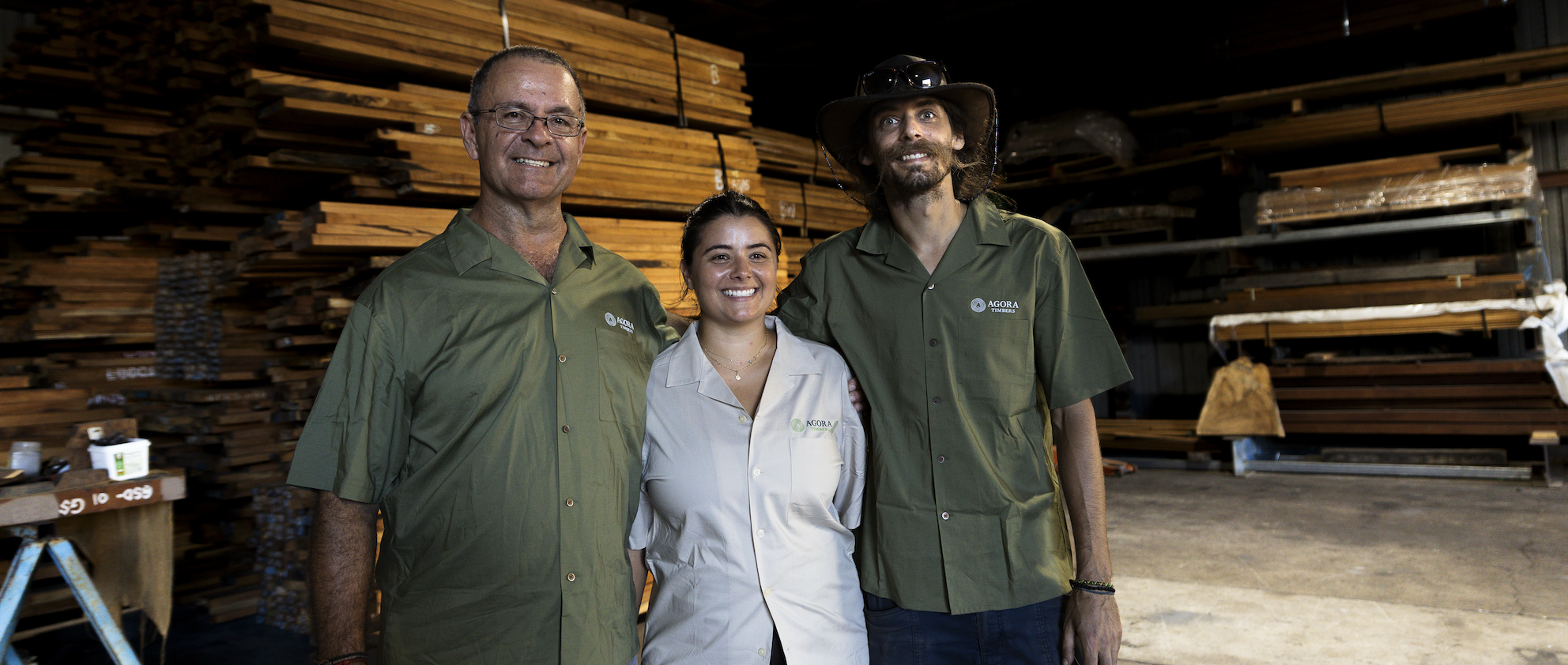 Agora Timbers family business team members